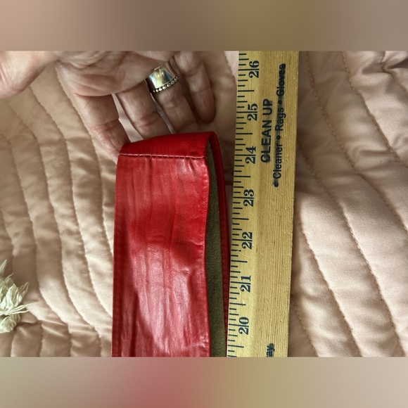 Vintage le château leather belt - Picture 4 of 5